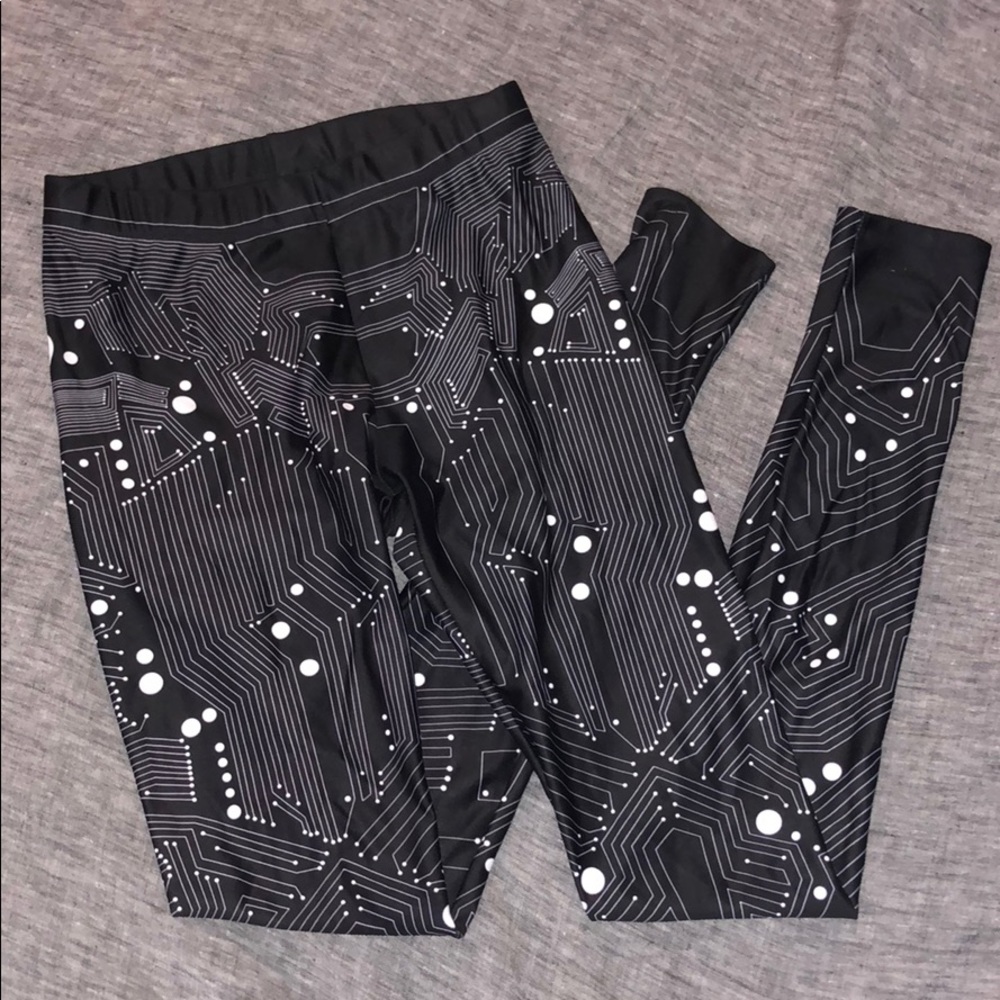Poprageous Circuit Board Leggings